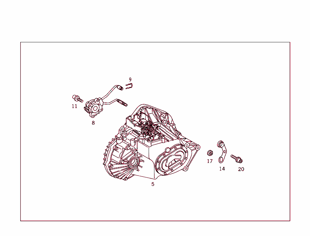 Transmission Assembly W/Release Bearing