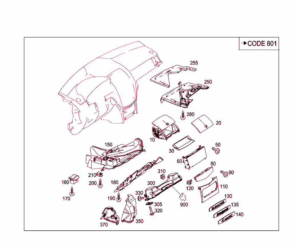 Detachable Components,Instrument Panel