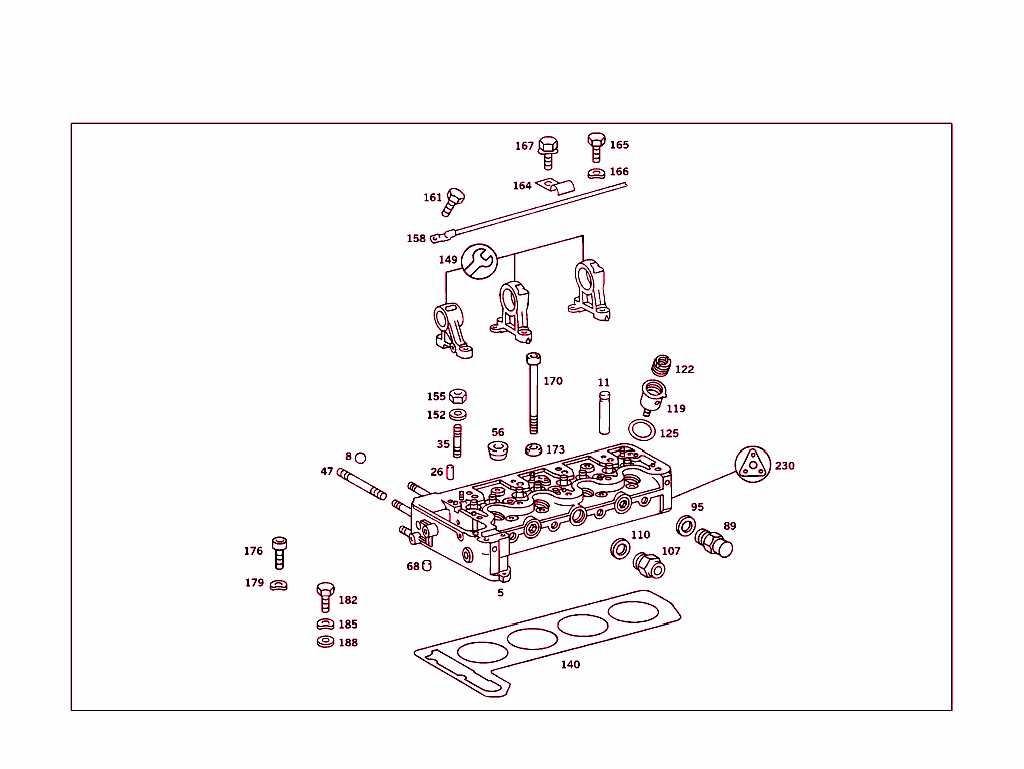 Cylinder Head & Gasket Kit