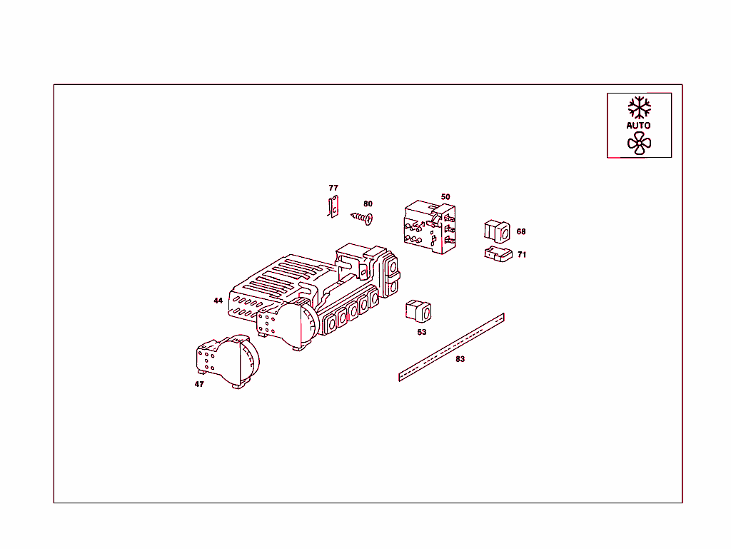 Air Conditioning Automatics Operating Unit
