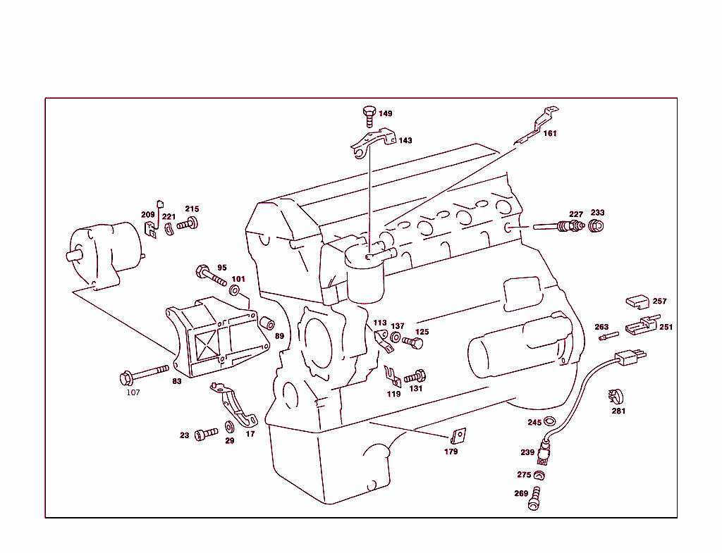Attachment Parts,Heater Plugs,And Speed Sender Unit
