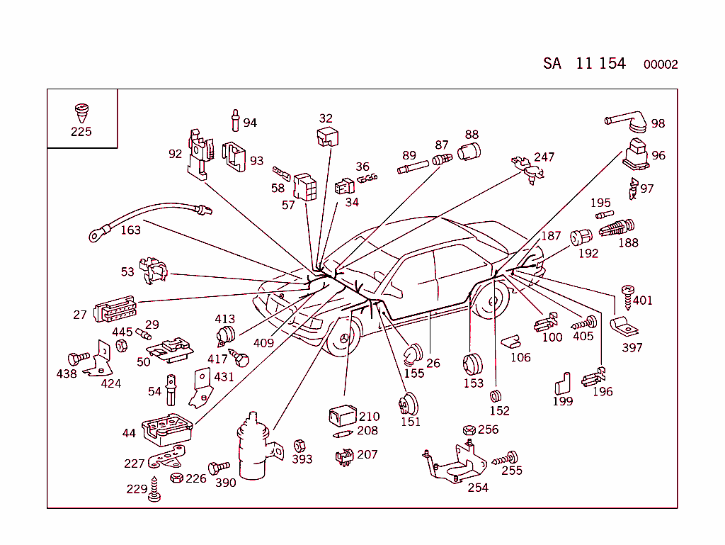 Additional Heater,Range Of Electrical Parts (For Types 129,140 See Standard Version)