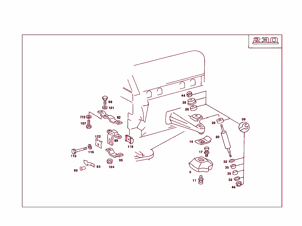 Engine Suspension On Gasoline Vehicles