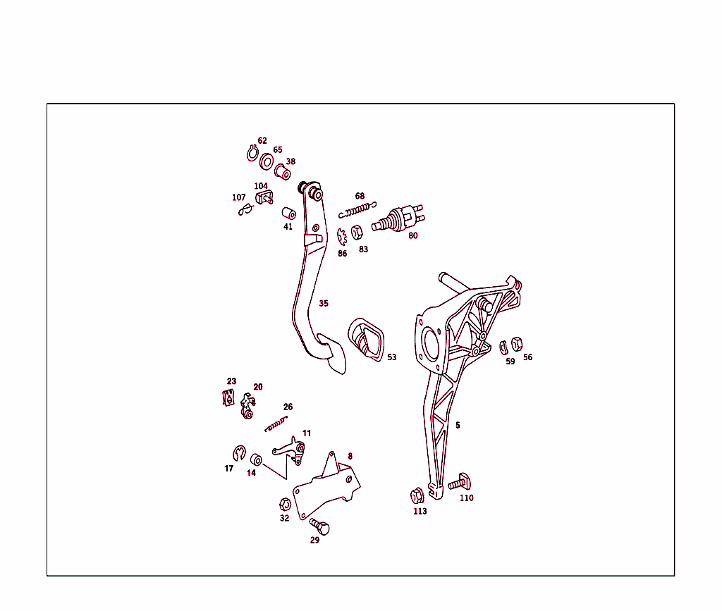 Pedal Assembly With Bearing