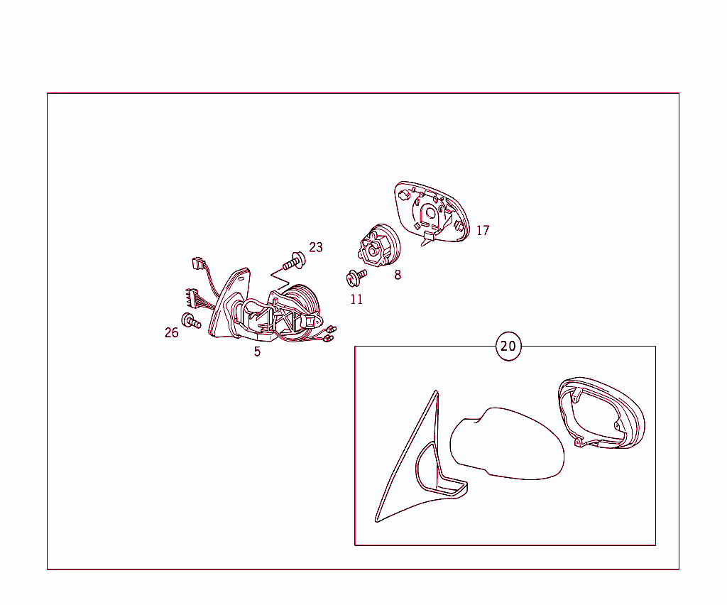 Outside Rearview Mirror