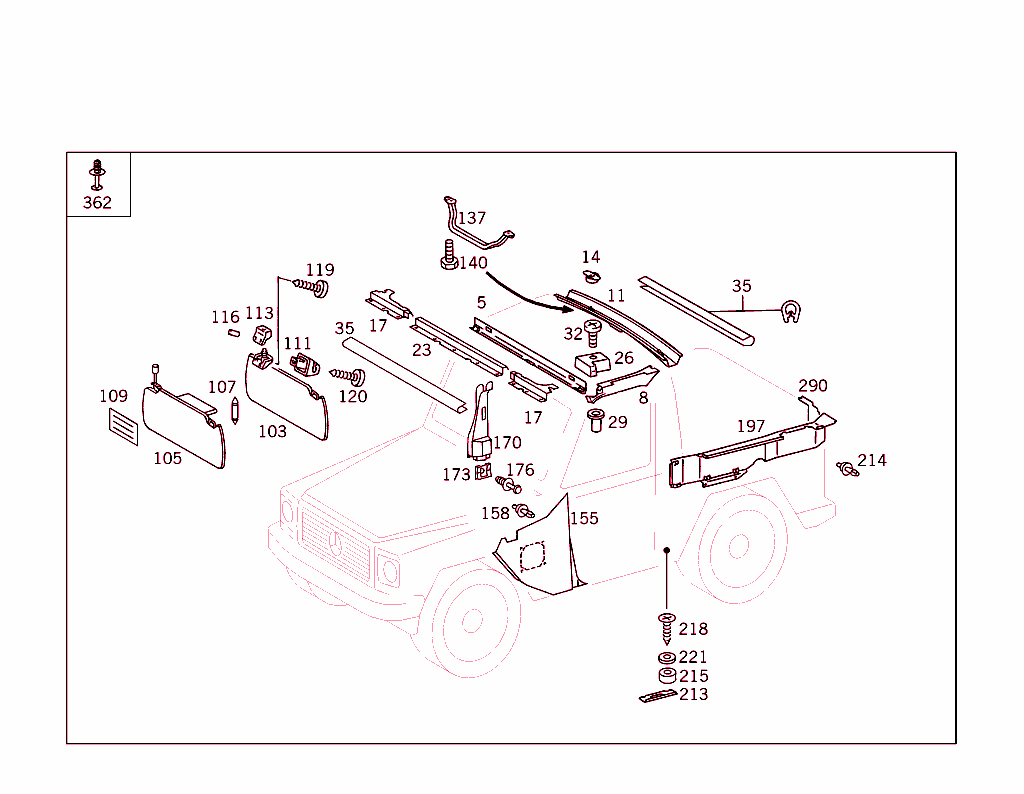 Roof Attachment Parts,Door Edge Guard Sections,Panelling
