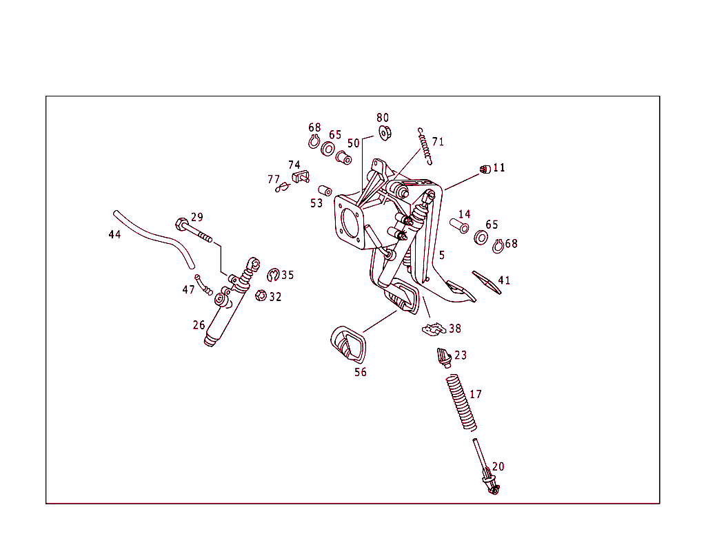 Pedal Assembly With Bearing