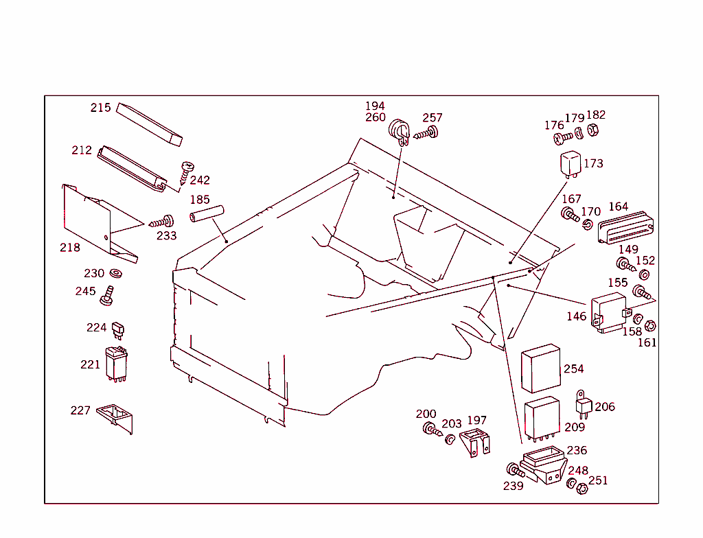 Fuse Box, Relay And Control Units