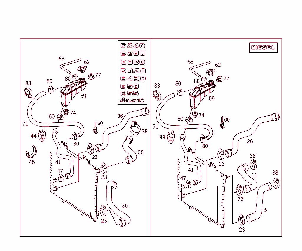 Expansion Tank,Mounting And Hoses