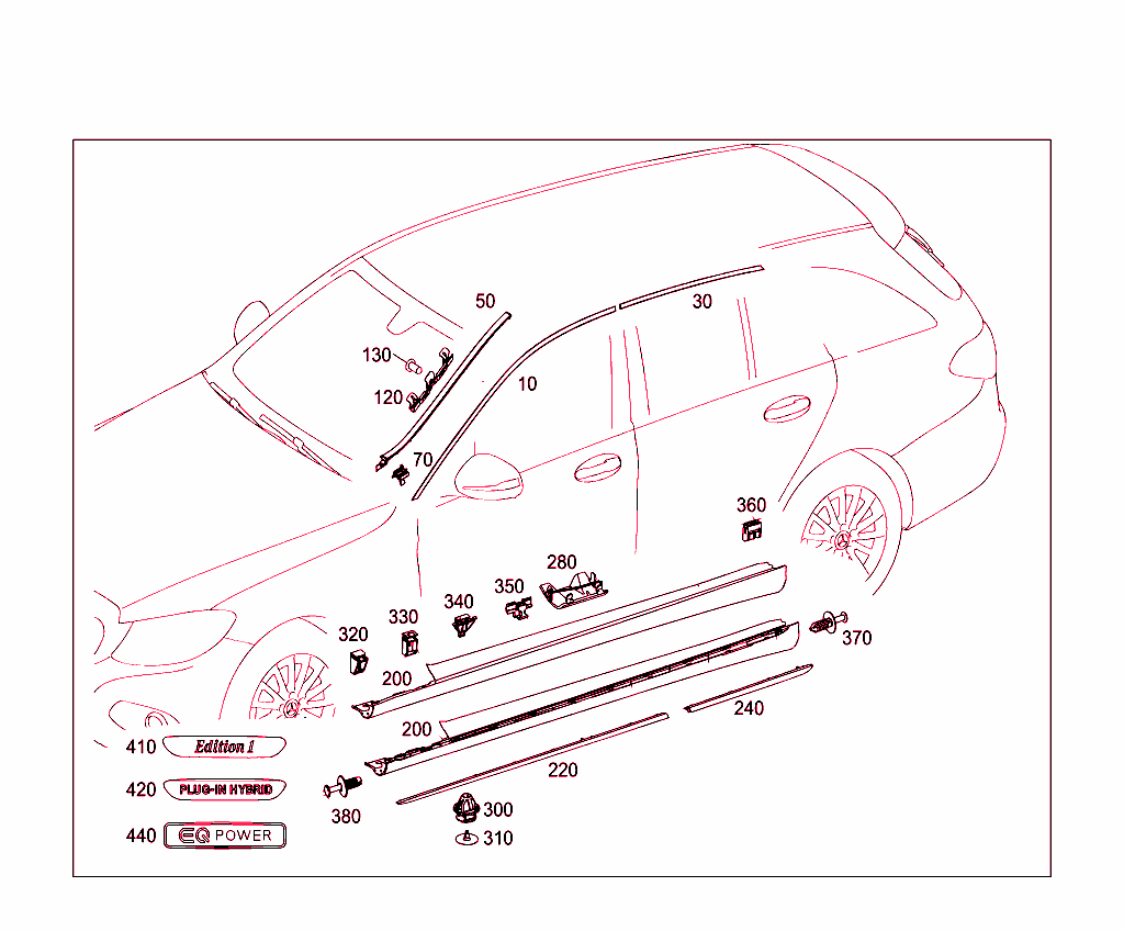 Outside Attachment Parts