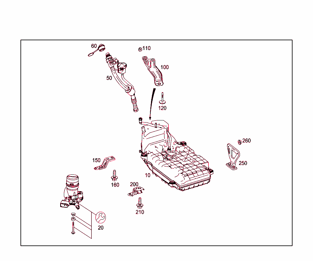 Adblue Container And Lines