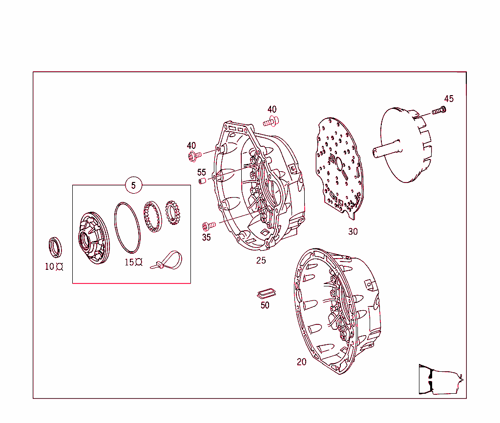 Converter Housing,Oil Pump