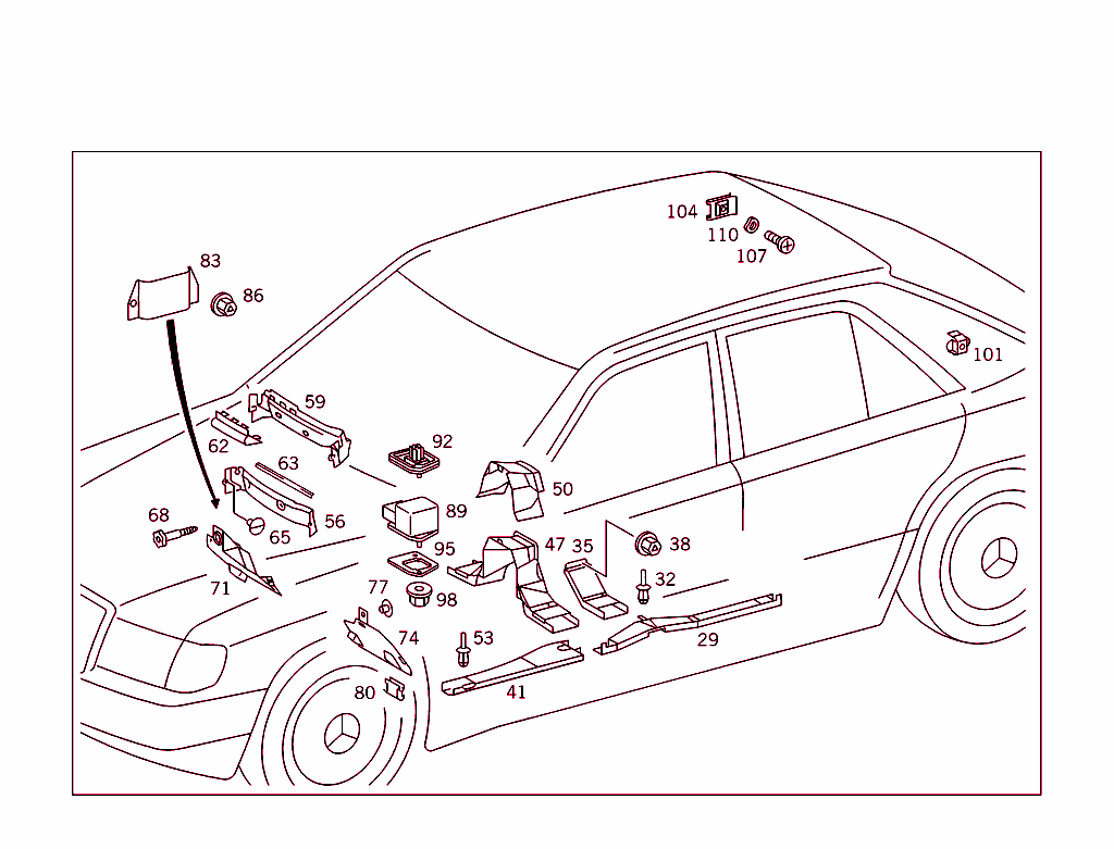 Cable Covering & Electrical Parts For Blower Motor & Heated Rear Window Pane