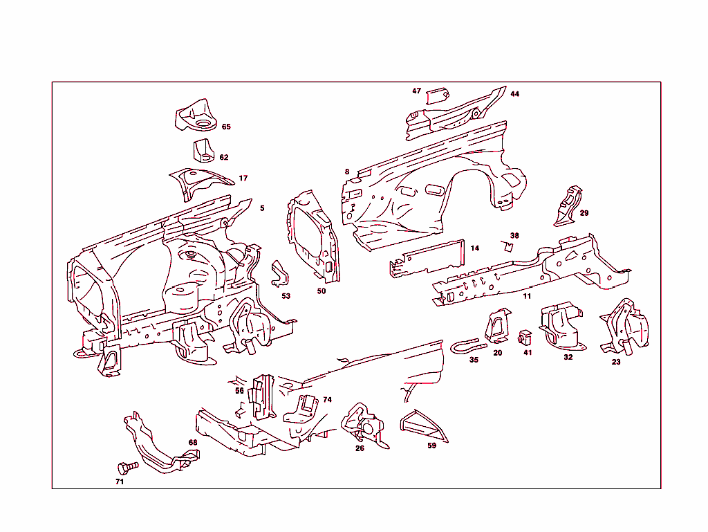 Wheelhouse,Front Subframe