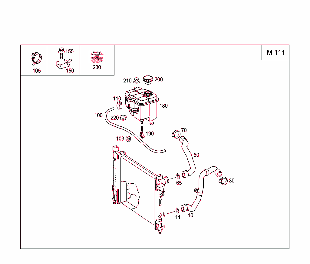 Expansion Tank,Mounting And Hoses