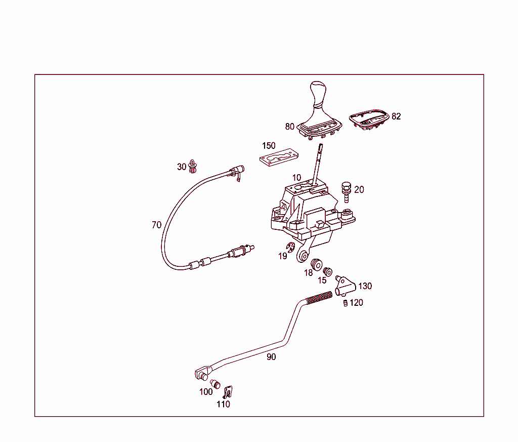 Center Shifter Console, Automatic Transmission