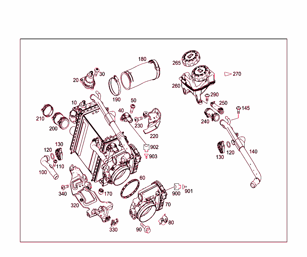 Charge Air Cooler With Water Circuit