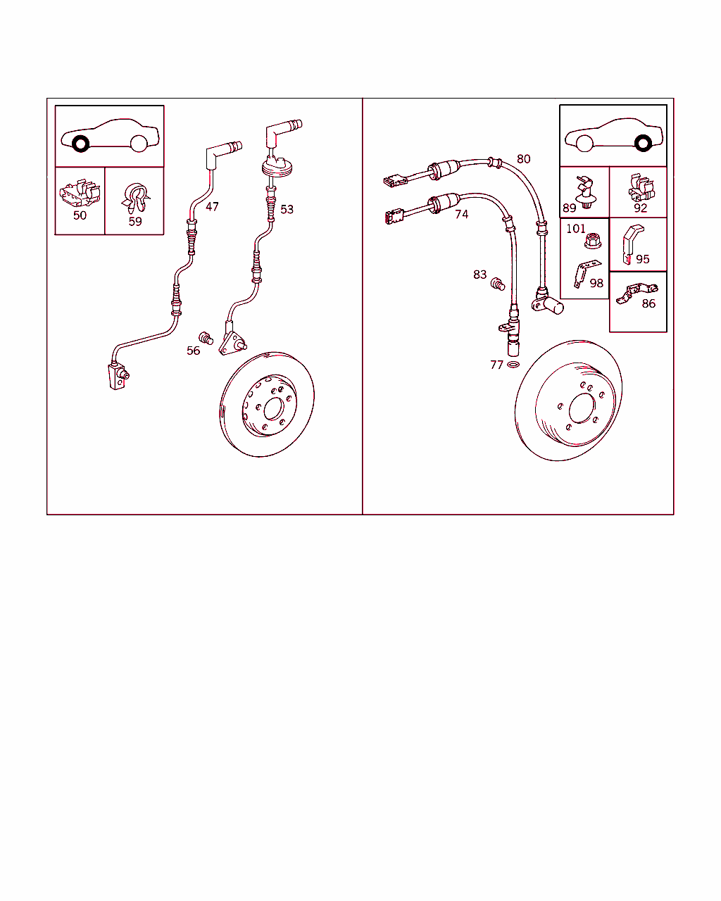 Brake Pad Wear Indicator,Abs,And Electronic Traction System