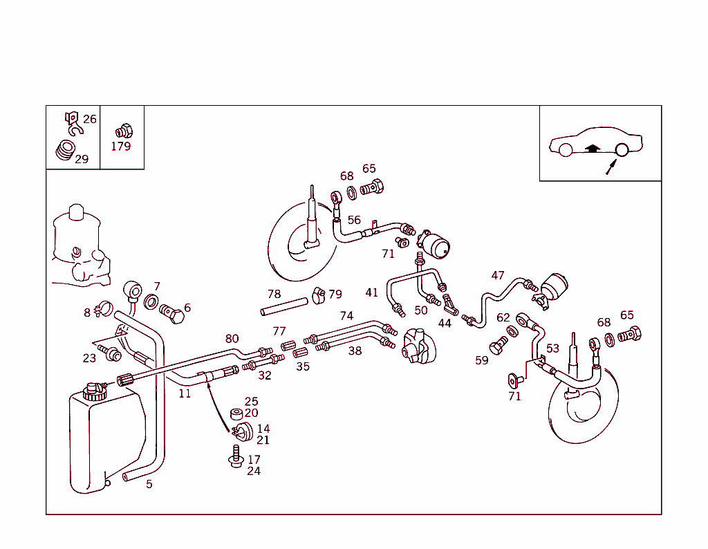 Line Arrangement In Case Of Self-Levelling Device & A S D
