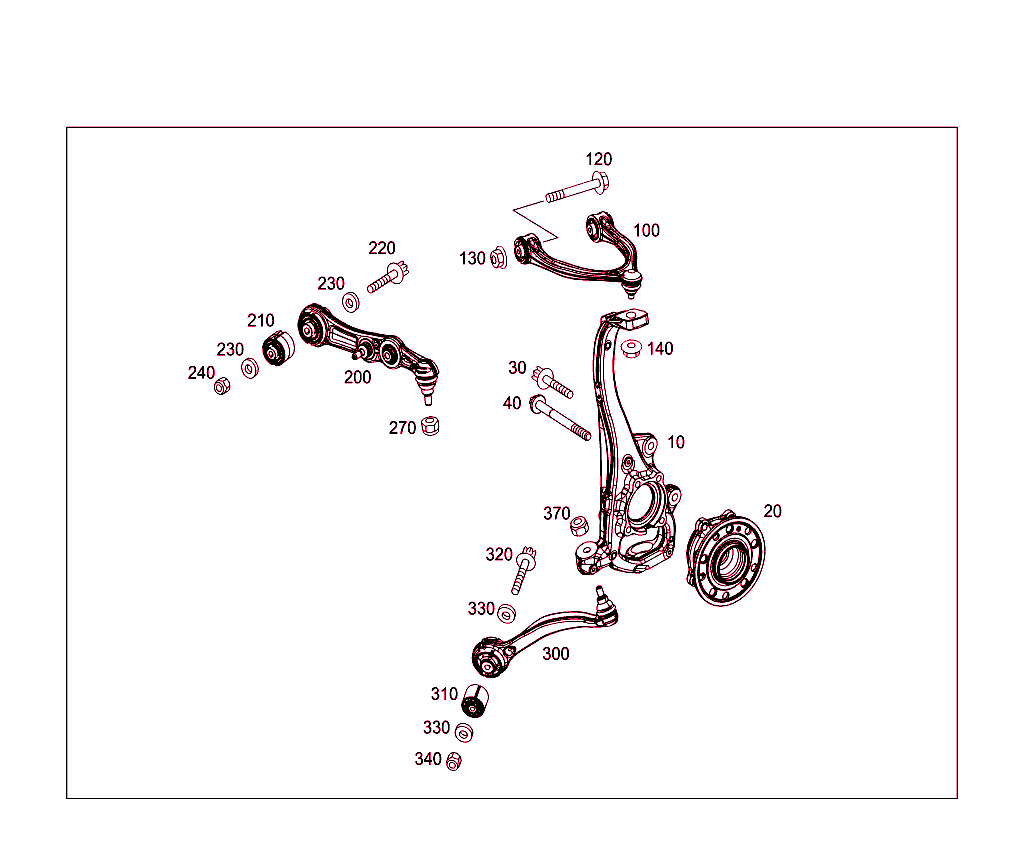 Steering Knuckle And Control Arm