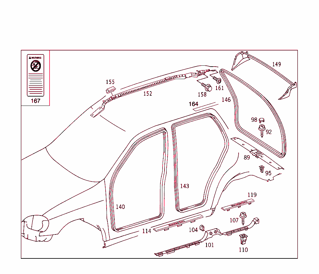 Roof Attachment Parts,Door Edge Guard Sections,Panelling