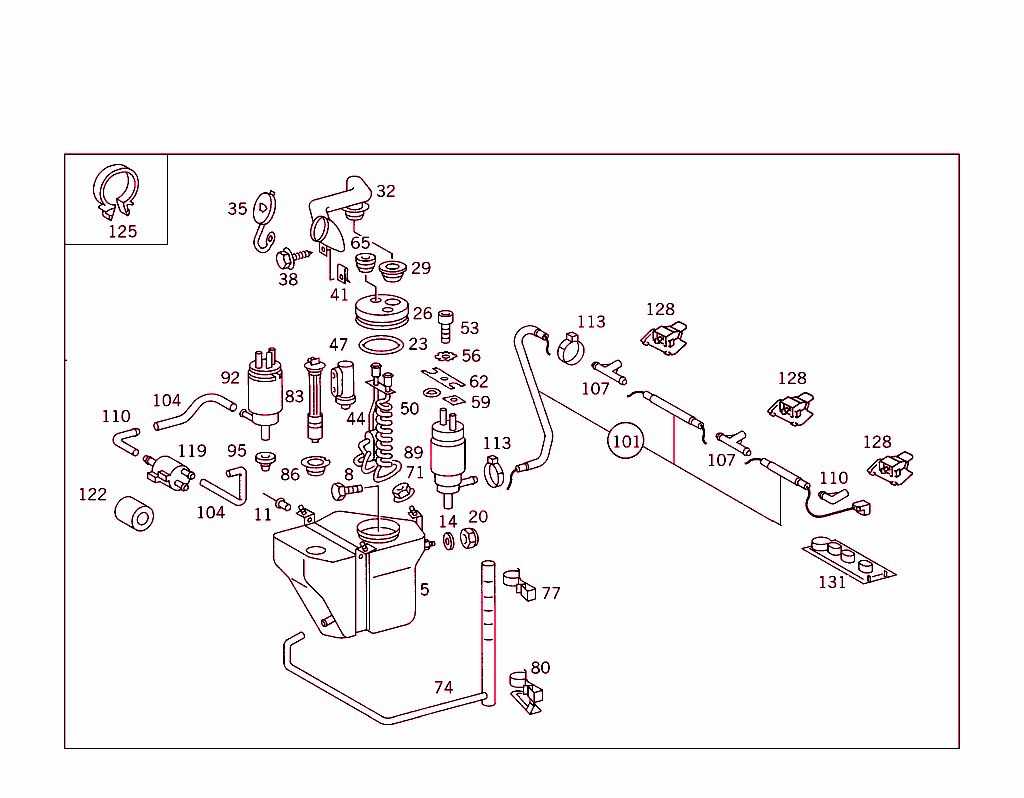 Pane Washer,Headlamp Wiper/Washer
