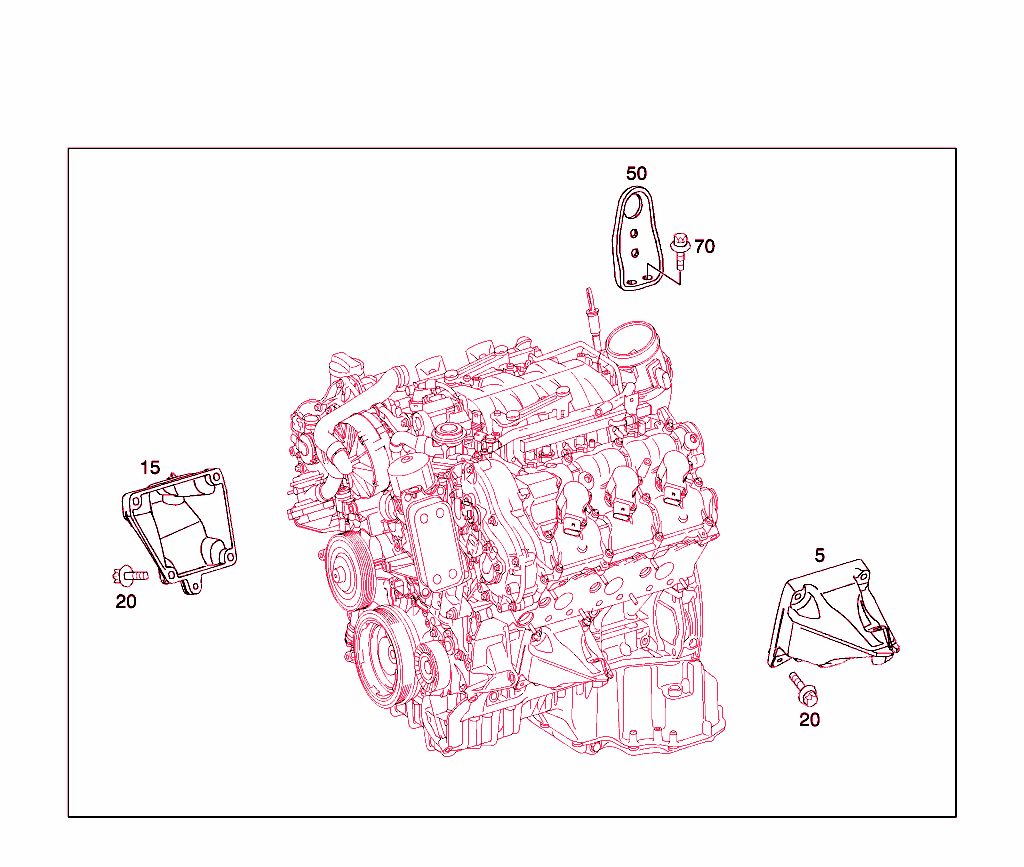 Engine Supports And Attachment Parts
