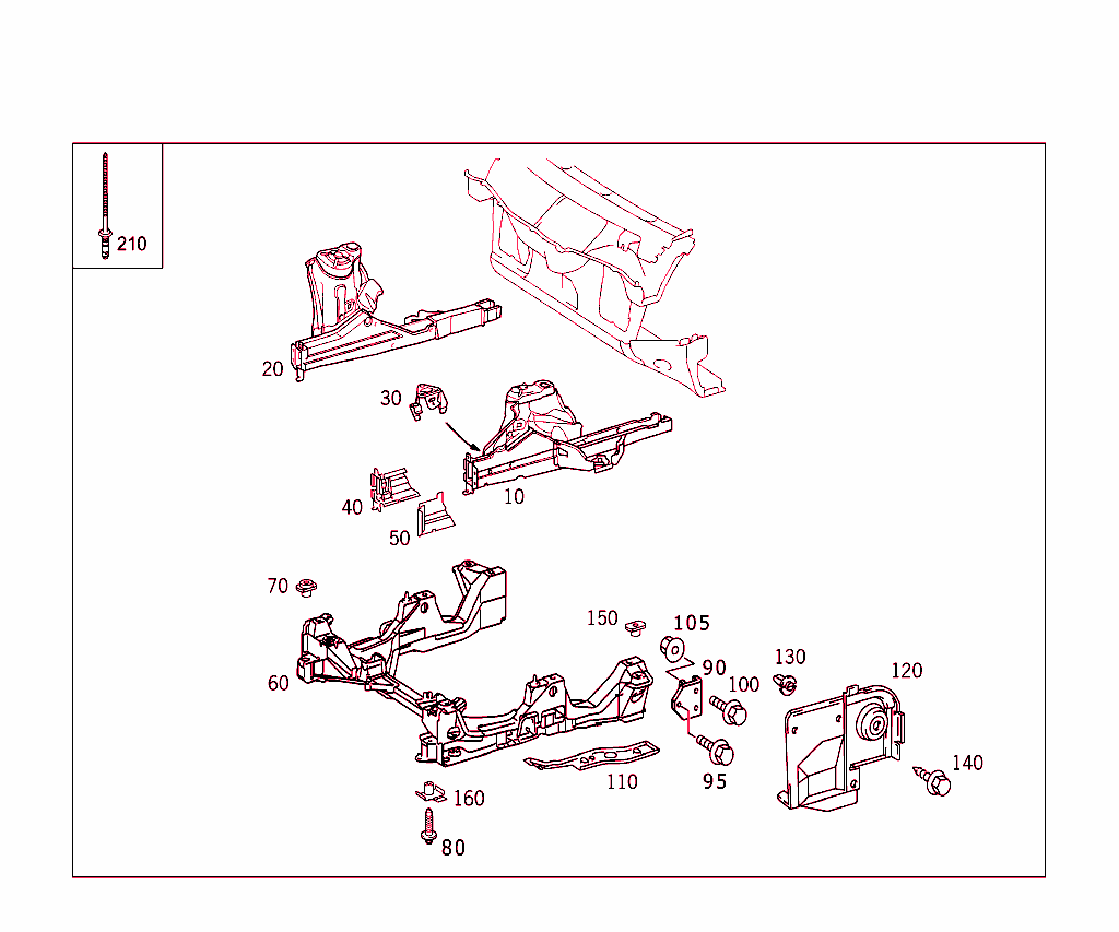 Wheelhouse,Front Subframe
