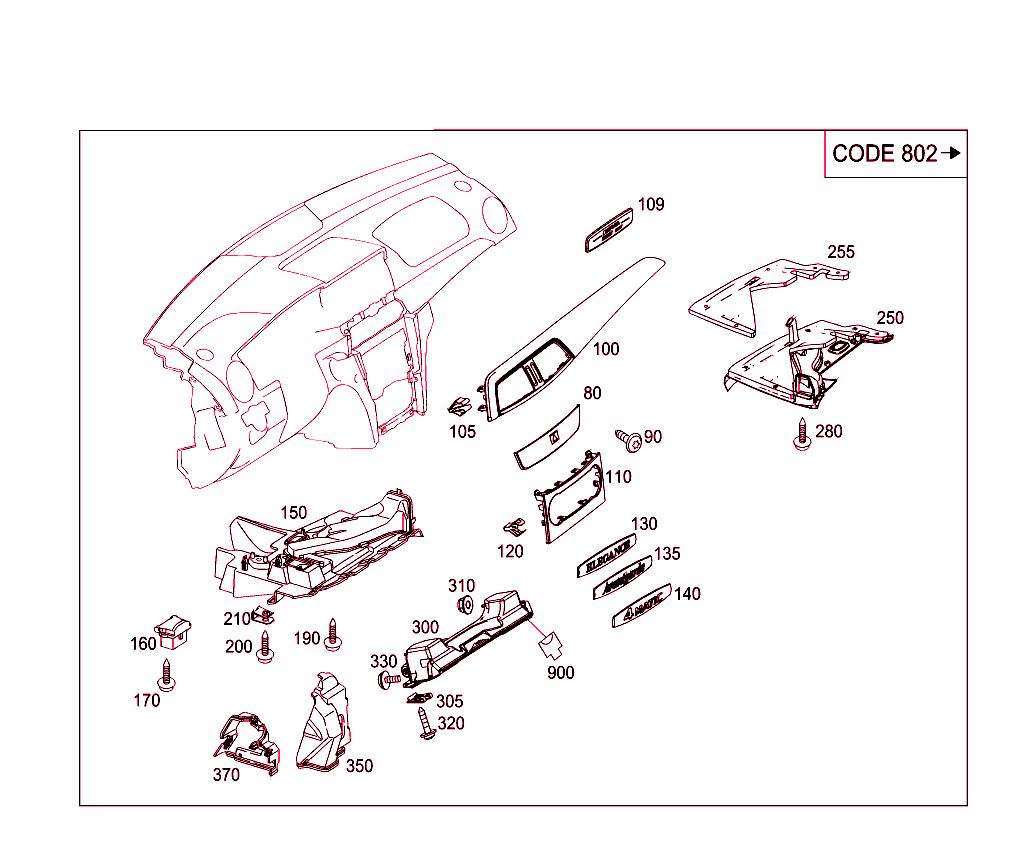 Detachable Components,Instrument Panel