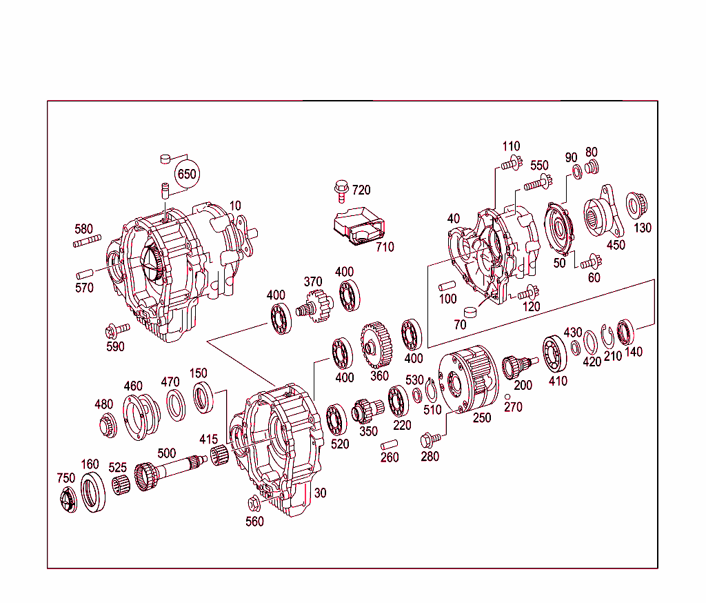 Transfer Case Assembly