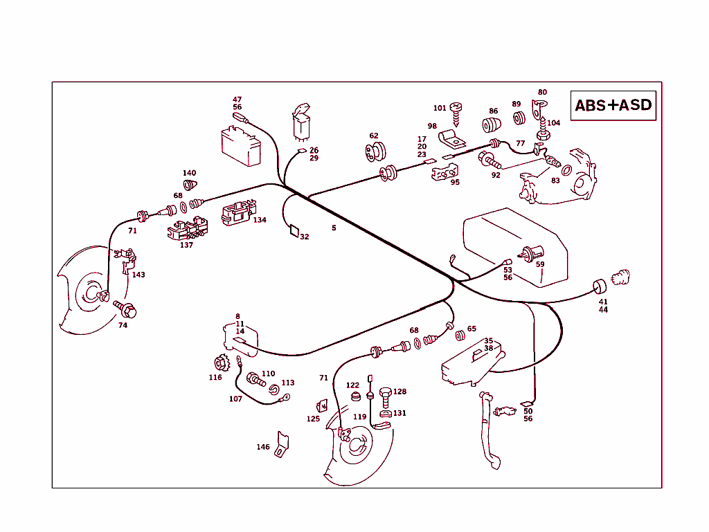 Front Brake Lining Wear Indicator,Abs & Automatic Locking Differential