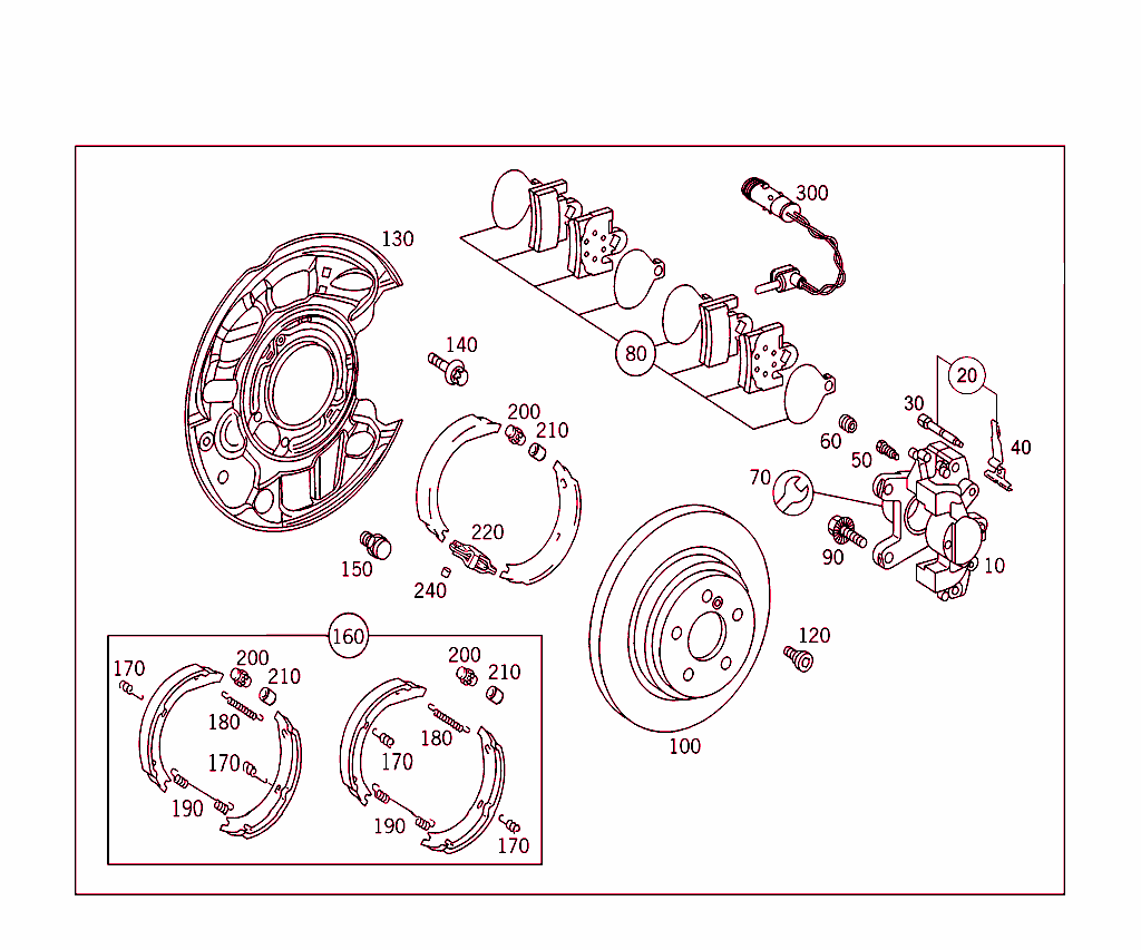 Rear Wheel Brake