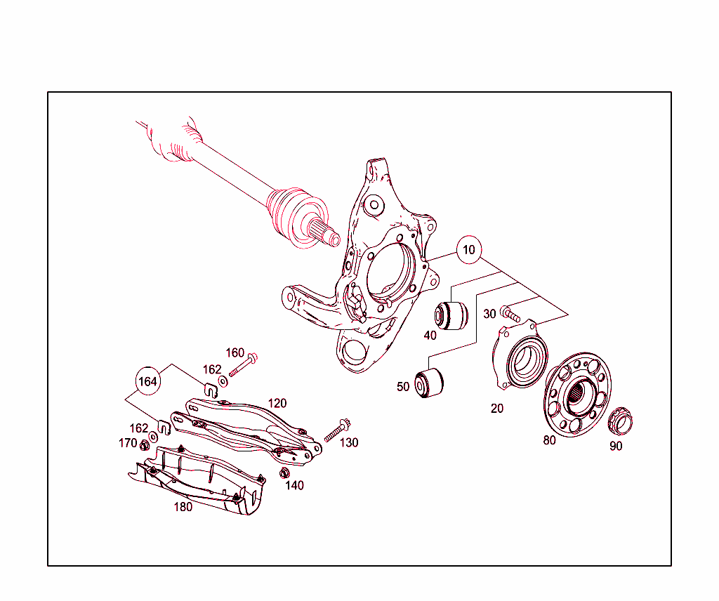 Rear Axle Suspension