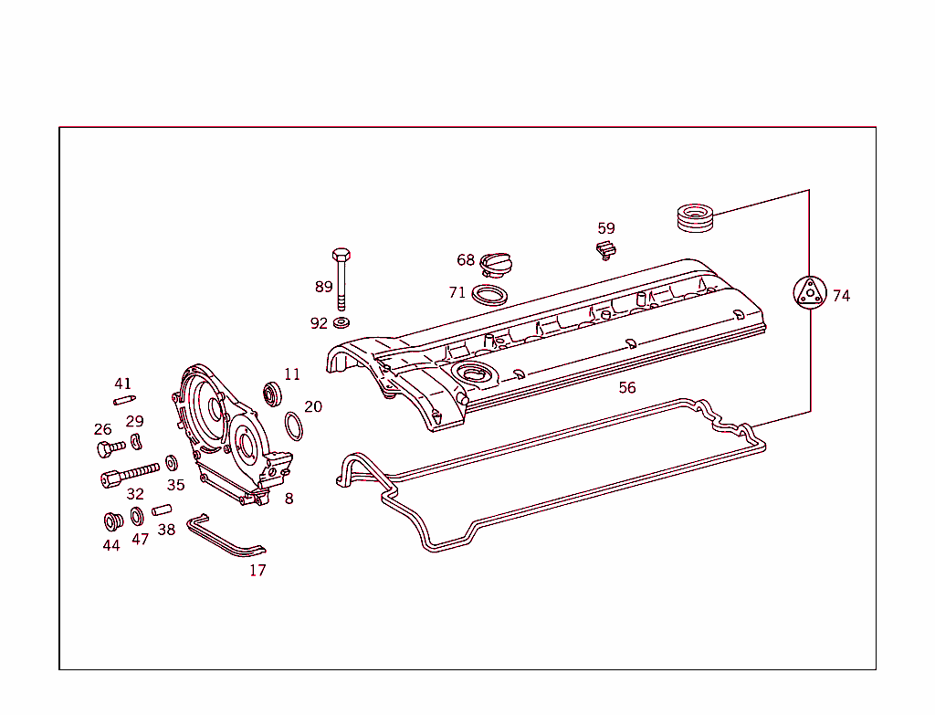 Cubierta de tapa de cilindro