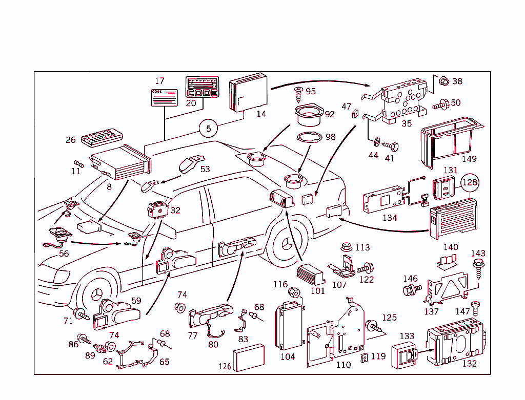 Radio Set, Remote Control, Amplifier, Cd-Player, Loudspeaker
