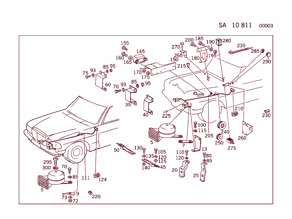 Two-Tone Horn (For Type 124 See Standard Microfiche)