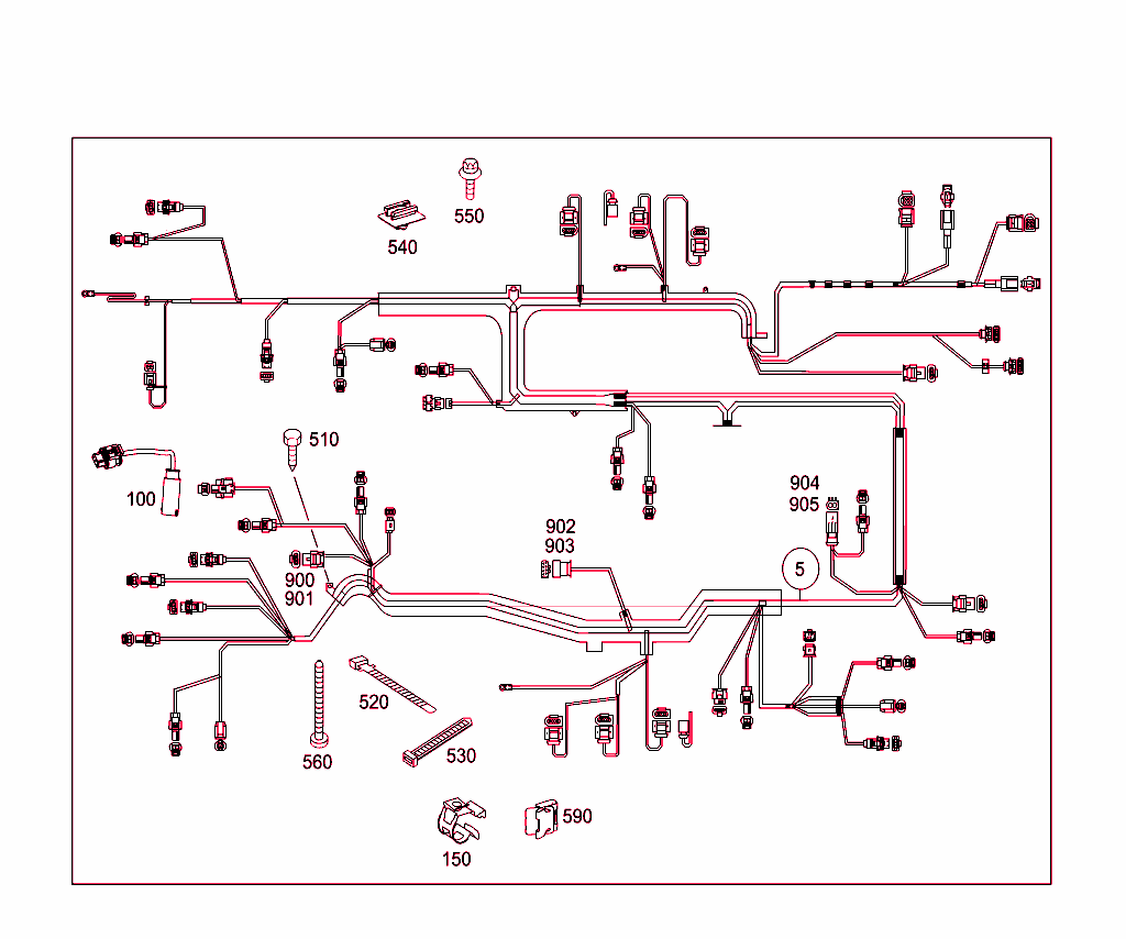 Engine Cable Harness