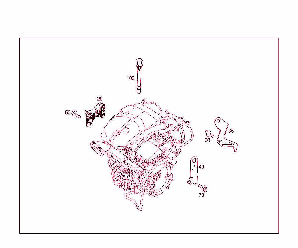 Engine Supports And Attachment Parts