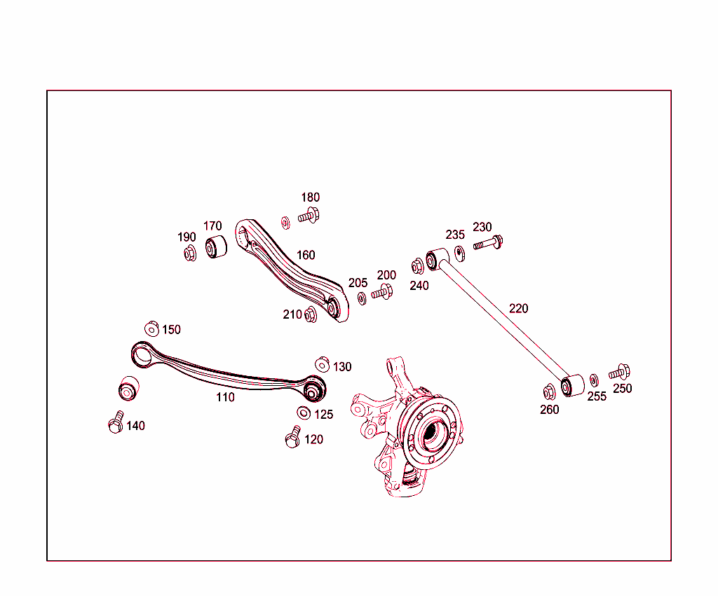 Rear Axle Suspension
