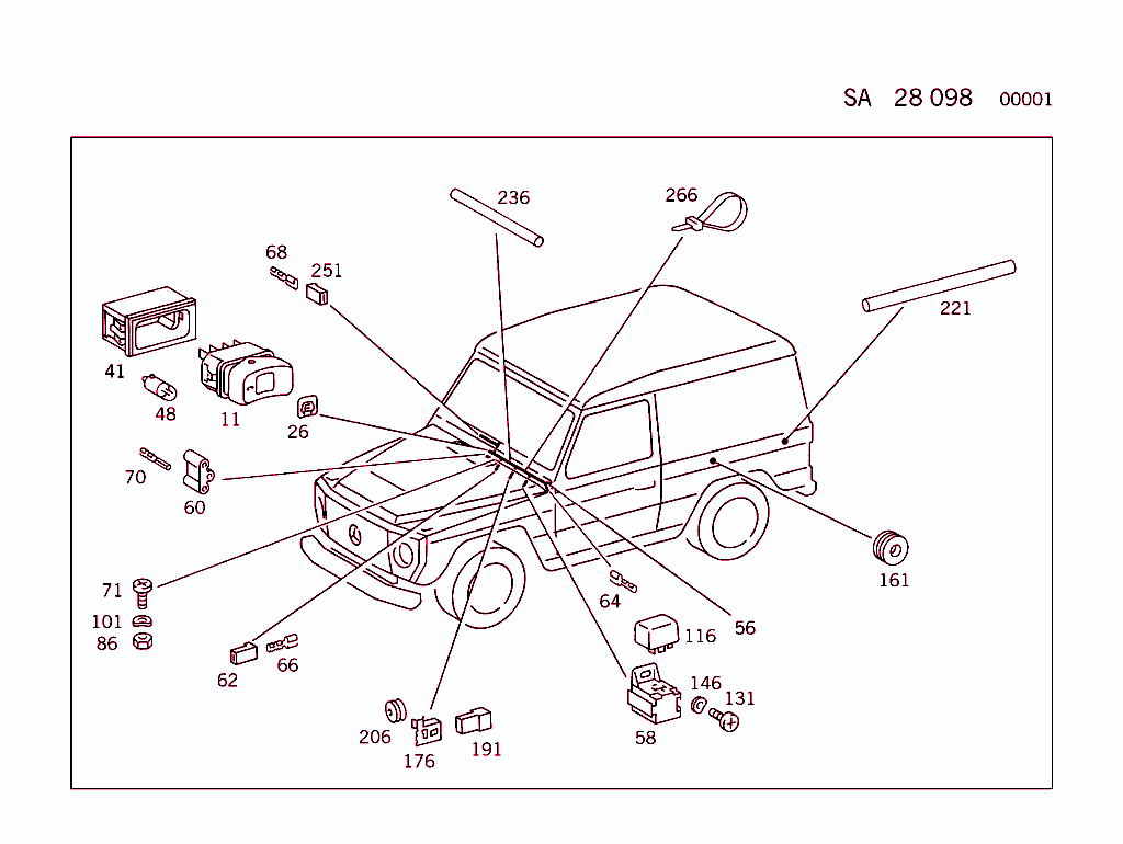 Heated Rear End Pane Electrical Equipment