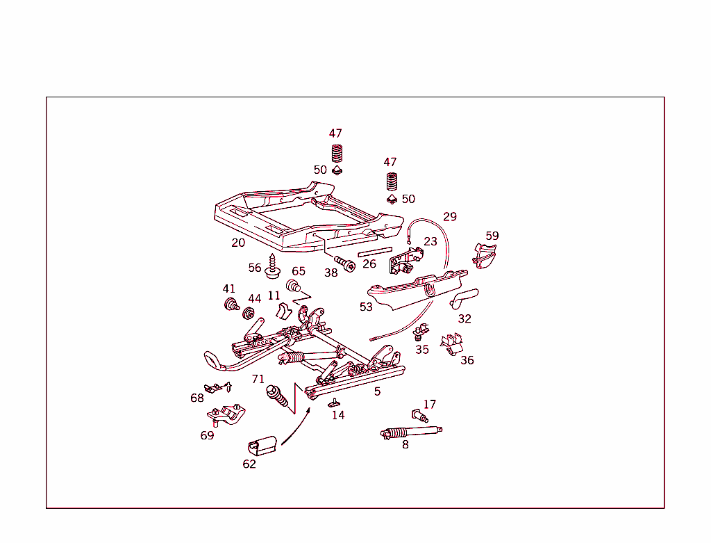 Seat Adjuster,Fire Extinguisher
