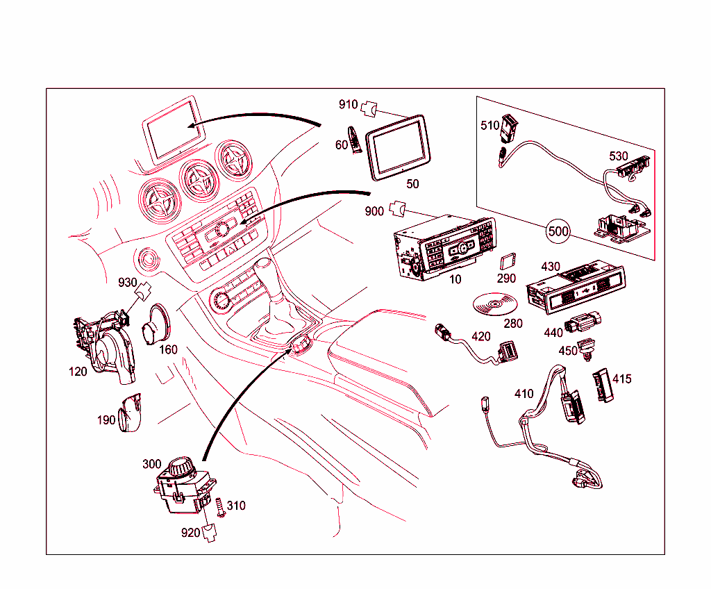 Radio, Operating And Display Unit