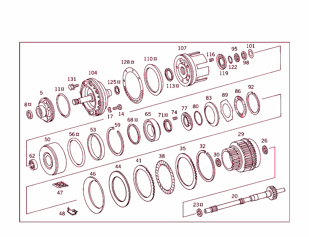 Interior Transmission Parts