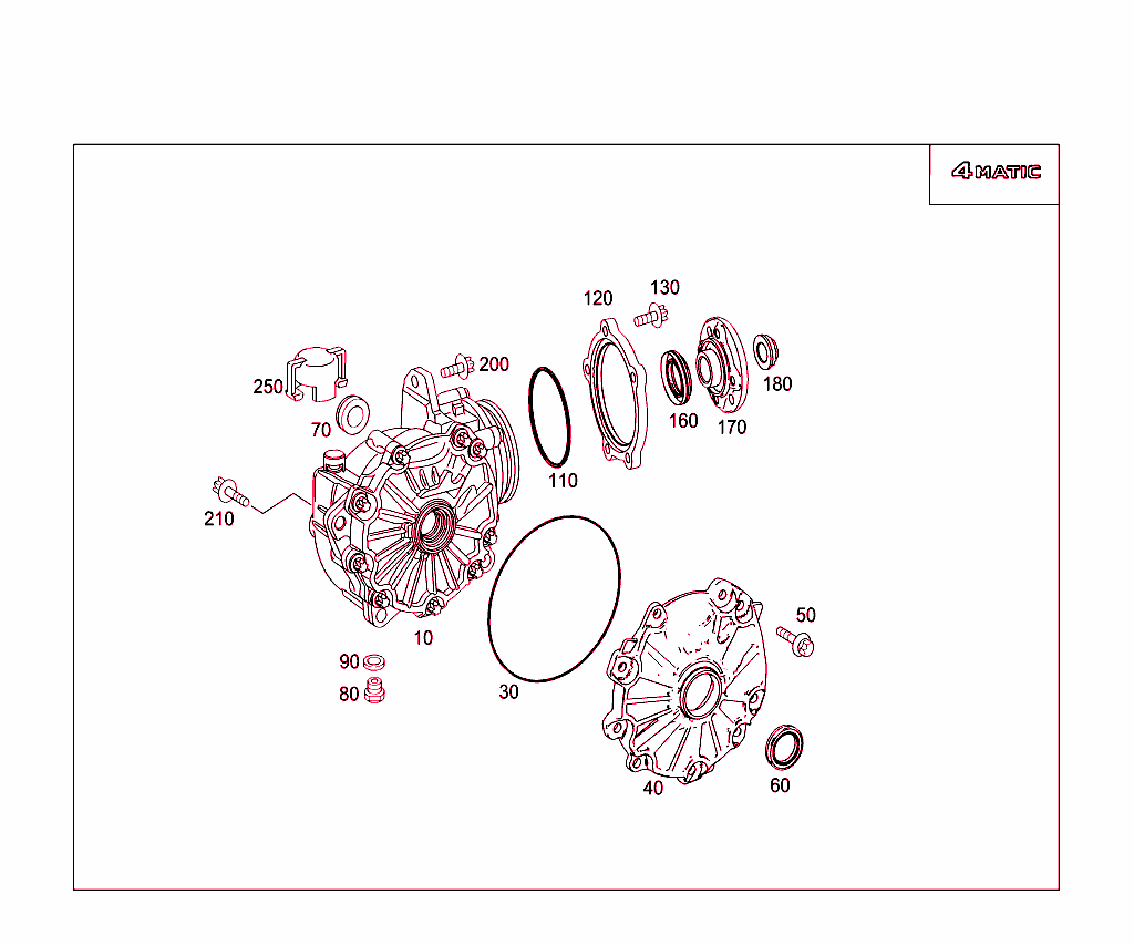 4Matic Front Axle Drive