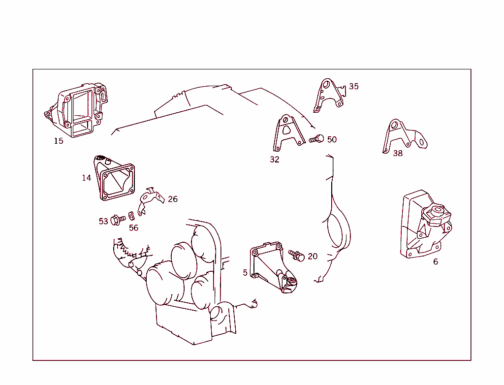 Engine Supports And Attachment Parts