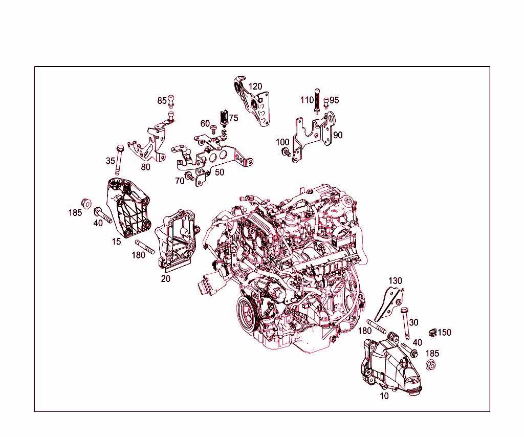 Engine Supports And Attachment Parts