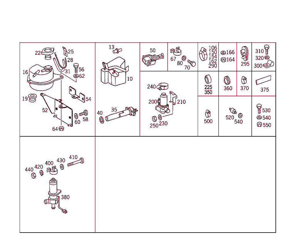 Expansion Tank,Mounting And Hoses
