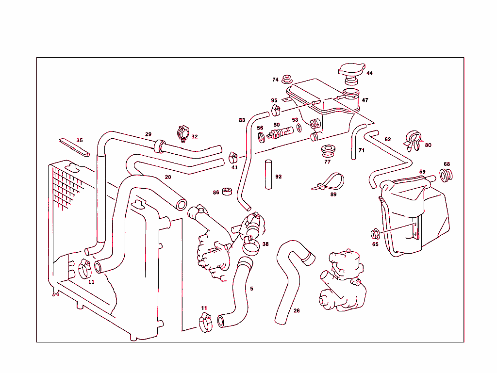Expansion Tank,Mounting And Hoses