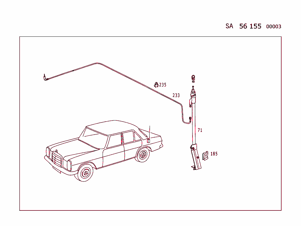 Antenna,Rear End Mounted Or Front Fender Mounted