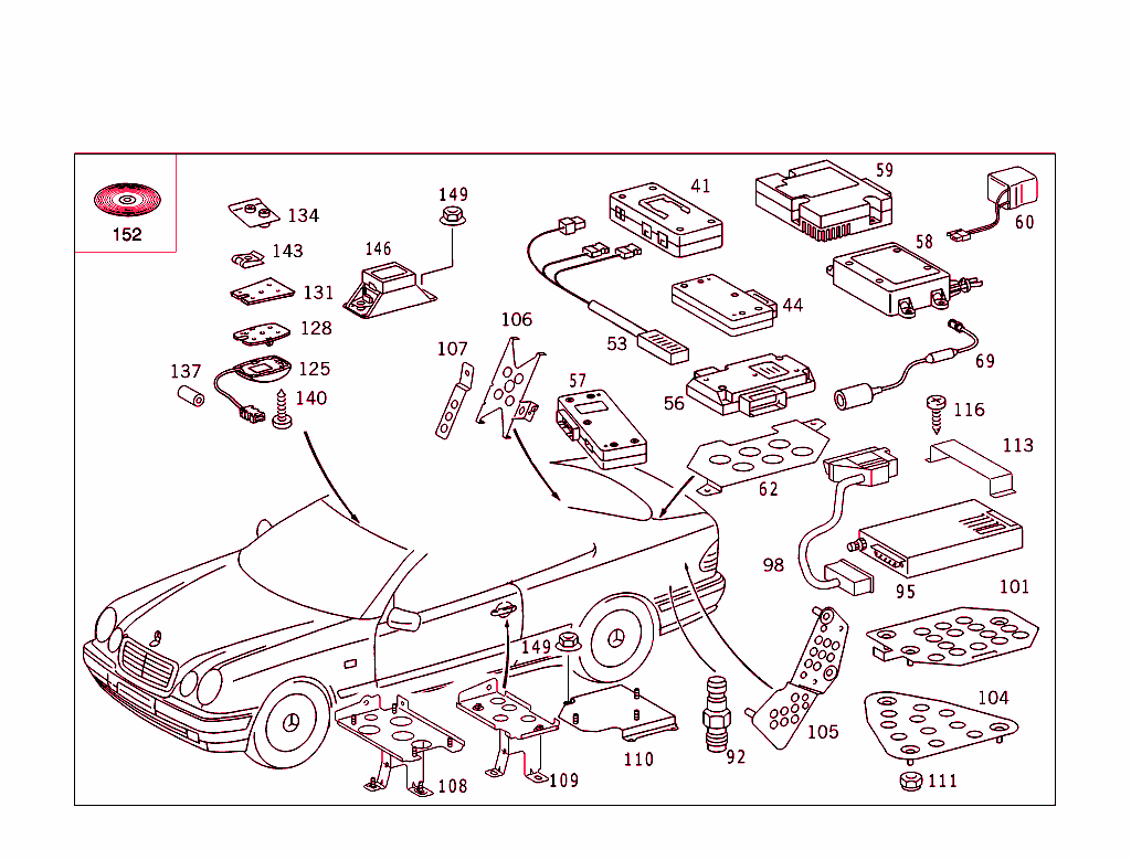 Car Phone,Emergency Call And Voice Control System